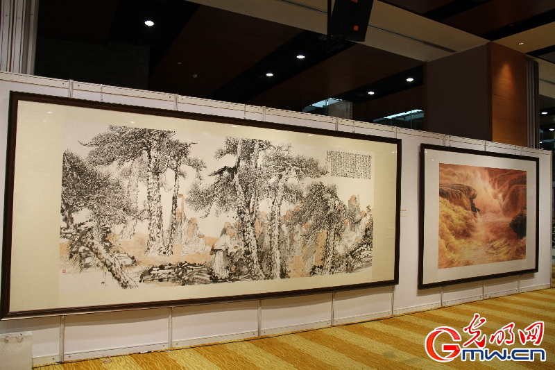 “方寸见金句——治国理政中的中华文化”两岸篆刻书画展在京开幕