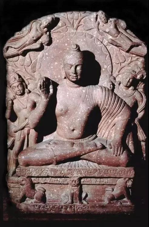 佛坐像，印度Katra地区出土